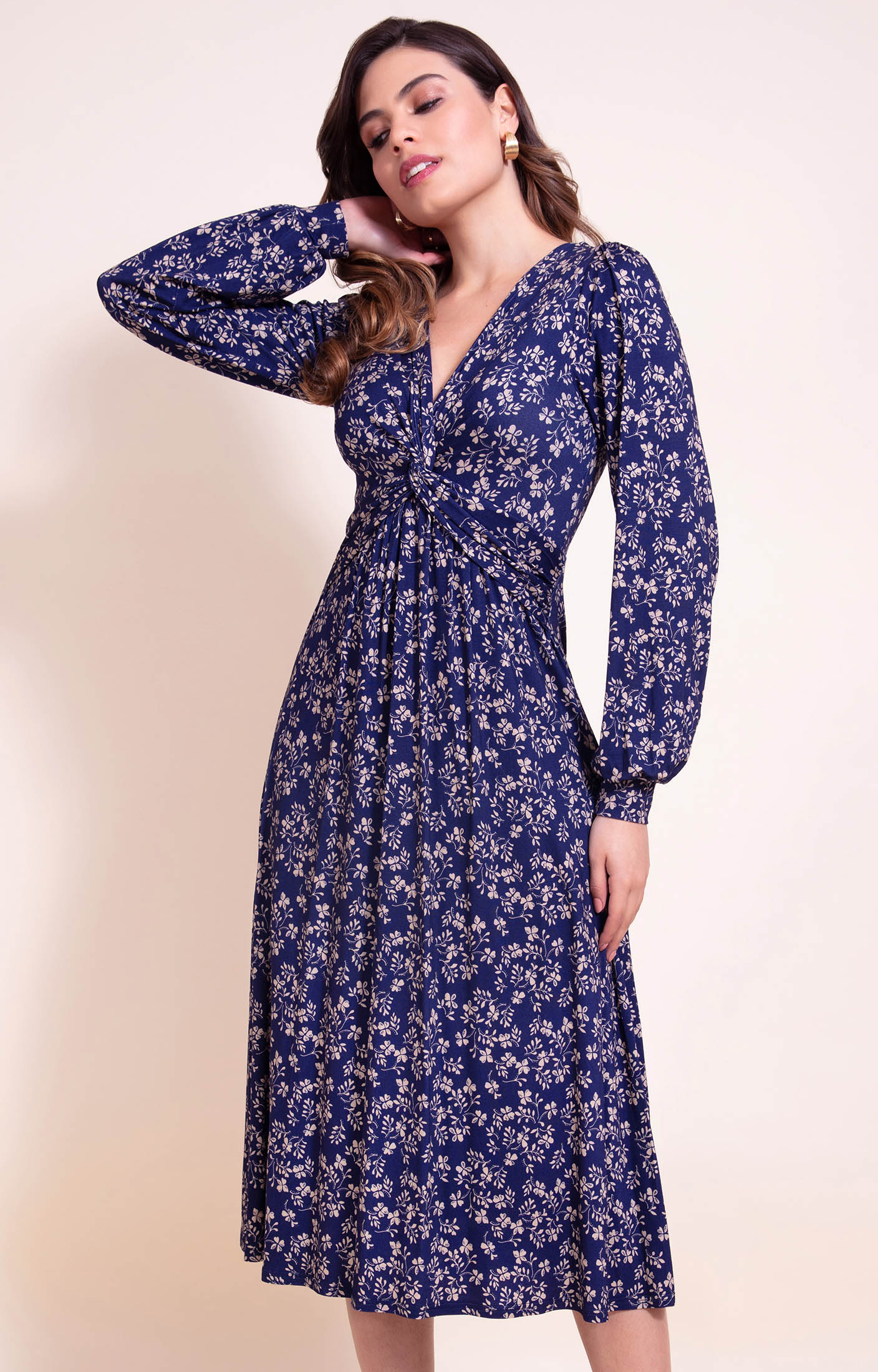 Knot midi dress 2025
