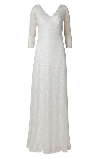 Anya Lace Wedding Gown Ivory by Alie Street