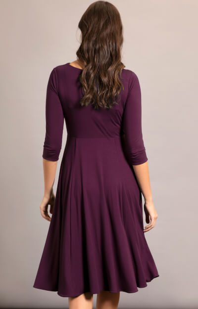 Annie Dress Claret by Alie Street