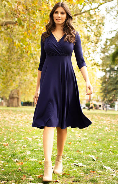 Annie Dress Eclipse Blue by Alie Street