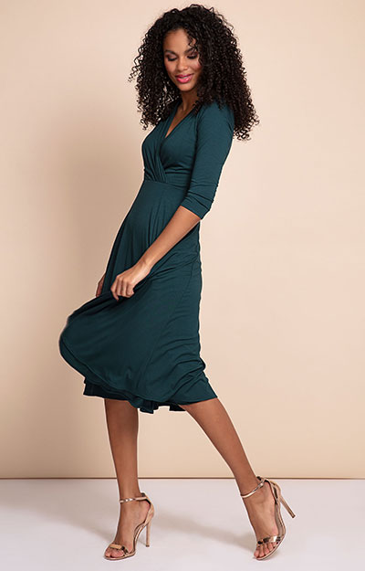 Annie Dress Pine Green by Alie Street