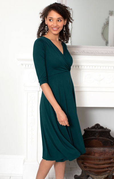 Annie Dress Pine Green by Alie Street