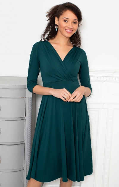 Annie Dress Pine Green by Alie Street
