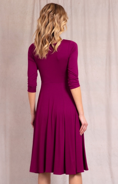 Annie Dress (Plum Wine) by Alie Street
