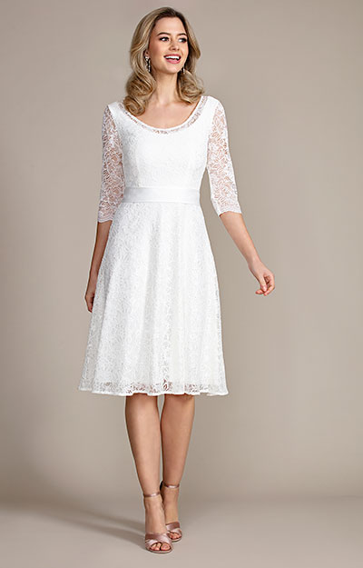 Arabella Wedding Dress Short Ivory by Alie Street