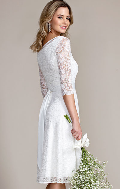 Arabella Wedding Dress Short Ivory by Alie Street