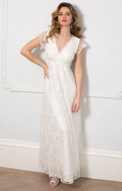 Evangeline Wedding Gown Ivory Dream by Alie Street