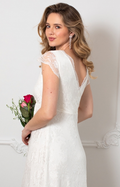 Evangeline Wedding Gown Ivory Dream by Alie Street
