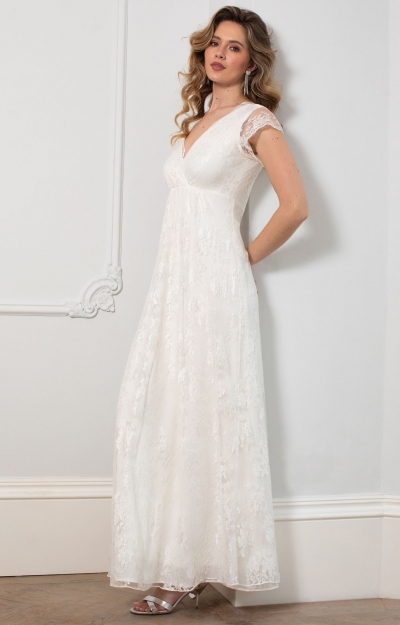 Robe de Mariée Longue Evangeline Rêve d'Ivoire by Alie Street
