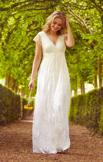 Evangeline Wedding Gown Ivory Dream by Alie Street