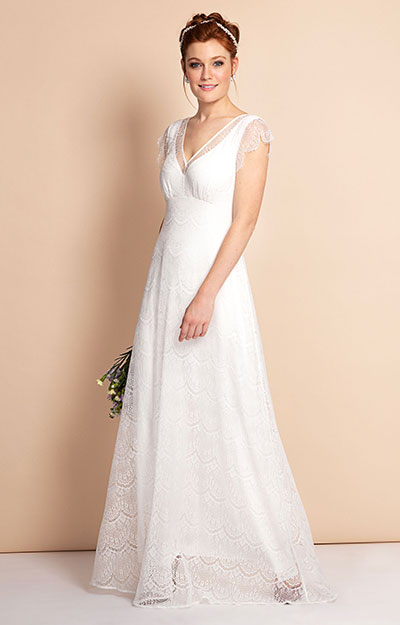 Isobel Wedding Gown Ivory by Alie Street