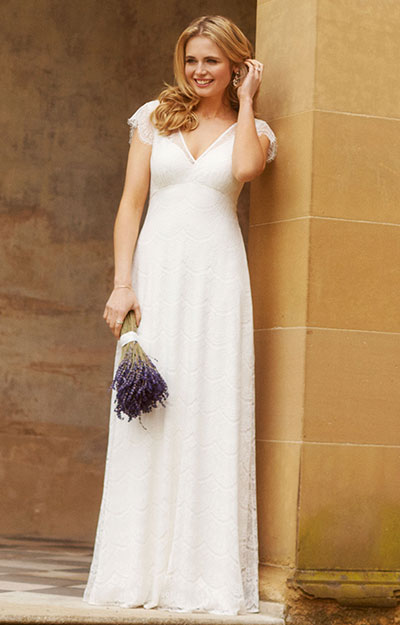 Robe de Mariée Longue Isobel Ivoire by Alie Street
