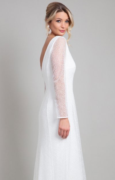Iris Gown (Sparkle White) by Alie Street