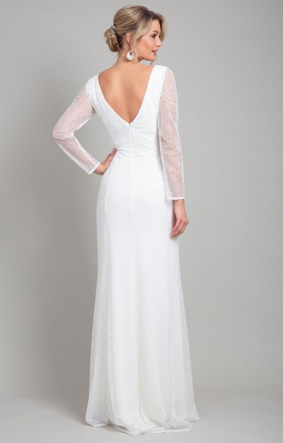 Iris Gown (Sparkle White) by Alie Street