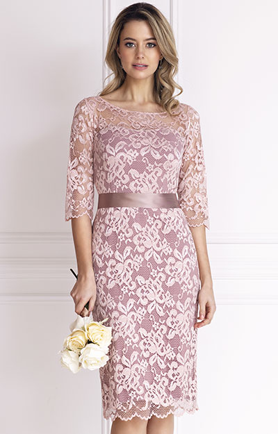 Festliches Kleid Lila kurz Vintage Rose by Alie Street