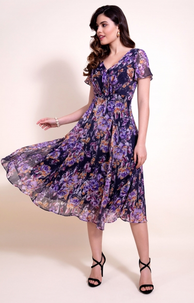 Miranda Dress (Purple Haze) by Alie Street