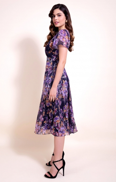 Miranda Dress (Purple Haze) by Alie Street
