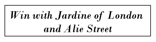 Win with Jardine of London and Alie Street