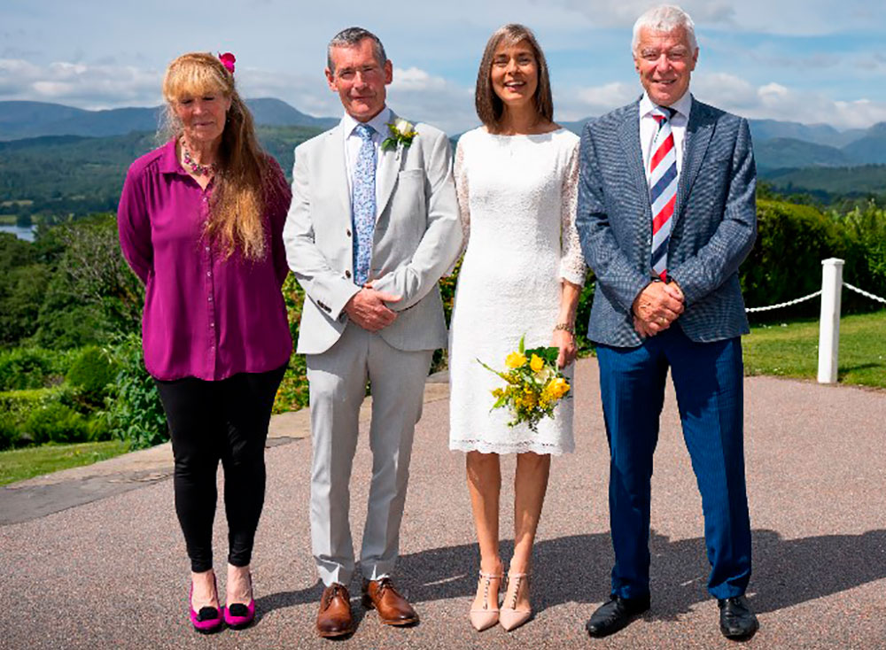 Eine intime Hochzeit im wunderschönen Nationalpark in Cumbria