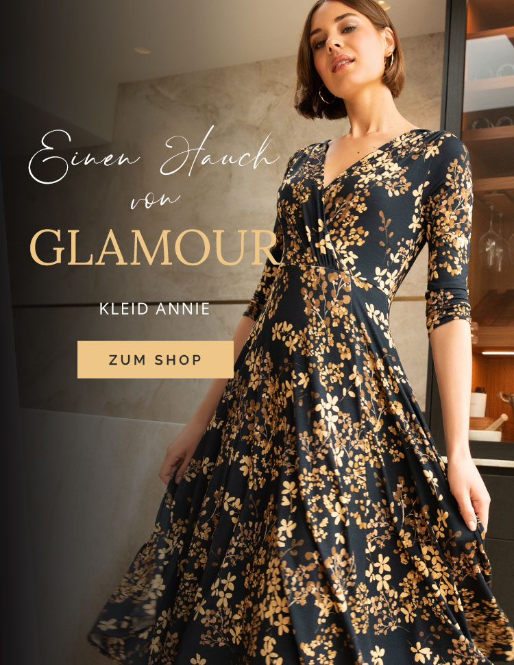 Kleid Annie (Golden Blossom) Kleid Annie (Golden Blossom)