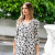 Annie Dress Monochrome Black Annie Dress Monochrome Black