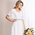 Beth Kimono Dress Ivory White Beth Kimono Dress Ivory White