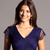 Bella Evening Shift Dress (Indigo Blue) Bella Evening Shift Dress (Indigo Blue)