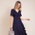 Waterfall Dress (Polka Dot Navy) Waterfall Dress (Polka Dot Navy)