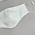 Faux Silk Bridal Face Mask & Bag (Ivory) Faux Silk Bridal Face Mask & Bag (Ivory)