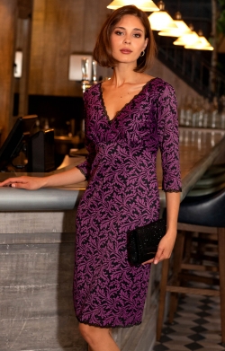 Abigail Lace Dress (Twilight Rose)