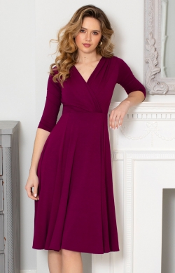 Annie Dress (Plum Wine)