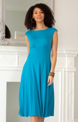 Luna Midi Dress (Celestial Blue)