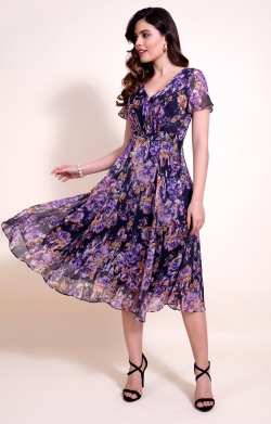 Miranda Dress (Purple Haze)