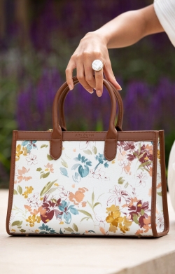 Ashbourne Handbag (Vintage Florals)