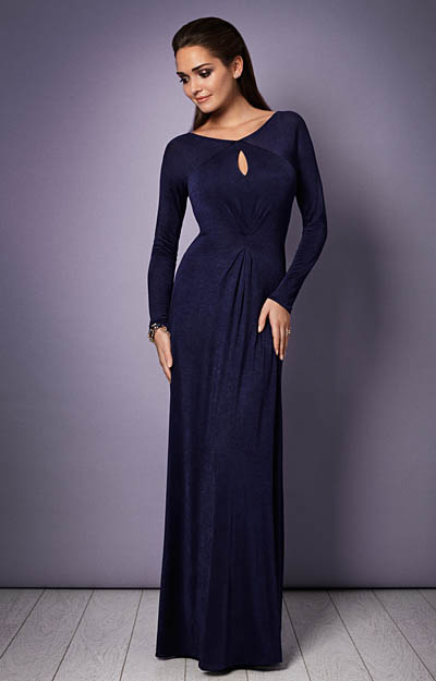 Abendkleid Jolie (Eclipse Blau) by Alie Street