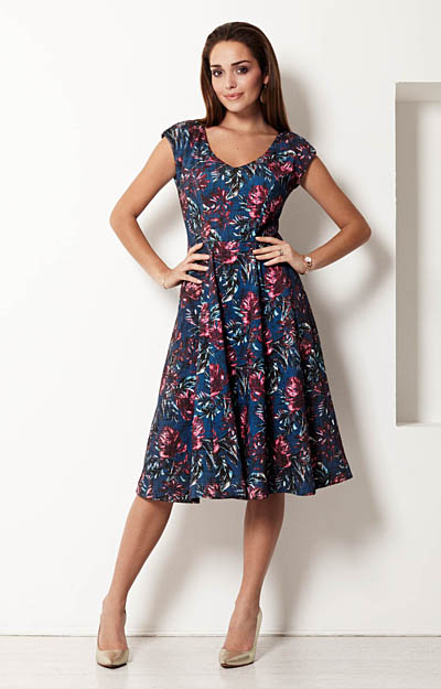 Olivia Day Dress (Tropical Nights) by Alie Street Olivia Day Dress (Tropical Nights) by Alie Street