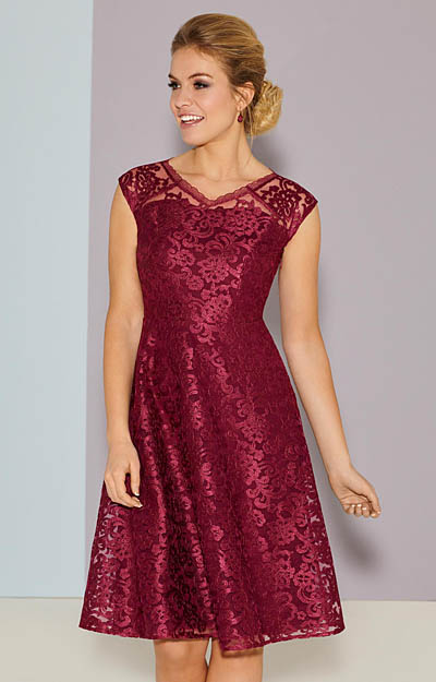 Paris Occasion Dress Short Scarlet by Alie Street Paris Occasion Dress Short Scarlet by Alie Street