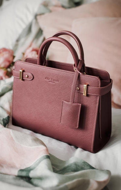 Derby Occasion Handbag (Tibetan Red) by Alie Street Derby Occasion Handbag (Tibetan Red) by Alie Street