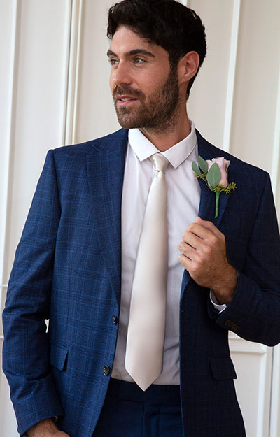 Wedding Tie (Oyster) by Alie Street Wedding Tie (Oyster) by Alie Street