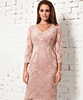 Anya Lace Occasion Dress (Blush) by Alie Street Anya Lace Occasion Dress (Blush) by Alie Street