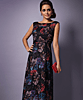 Azalia Midi Evening Gown (Oriental Bloom) by Alie Street