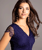 Bella Evening Shift Dress (Indigo Blue) by Alie Street Bella Evening Shift Dress (Indigo Blue) by Alie Street