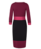 Colour Block Day Dress Berry by Alie Street Colour Block Day Dress Berry by Alie Street