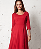 Claire Day Dress (Chilli Pepper) by Alie Street