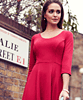 Claire Day Dress (Chilli Pepper) by Alie Street