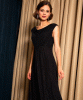 Cruise Cowl Neck Maxi Dress (Glitter Black) by Alie Street Cruise Cowl Neck Maxi Dress (Glitter Black) by Alie Street
