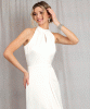 Gia Halter Neck Gown (Ivory) by Alie Street Gia Halter Neck Gown (Ivory) by Alie Street
