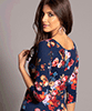 Robe habillée Holly Jardin Nocturne by Alie Street Robe habillée Holly Jardin Nocturne by Alie Street