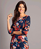 Robe habillée Holly Jardin Nocturne by Alie Street Robe habillée Holly Jardin Nocturne by Alie Street