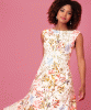 Luna Midi Dress (Watercolour Meadow) by Alie Street Luna Midi Dress (Watercolour Meadow) by Alie Street